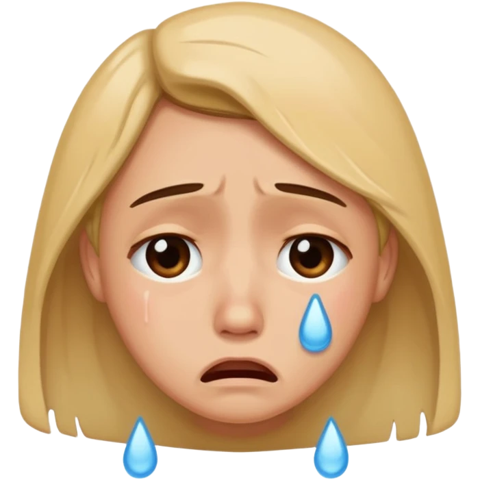 Me crying  emoji