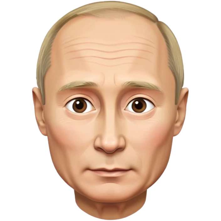 Vladimir Putin face emoji
