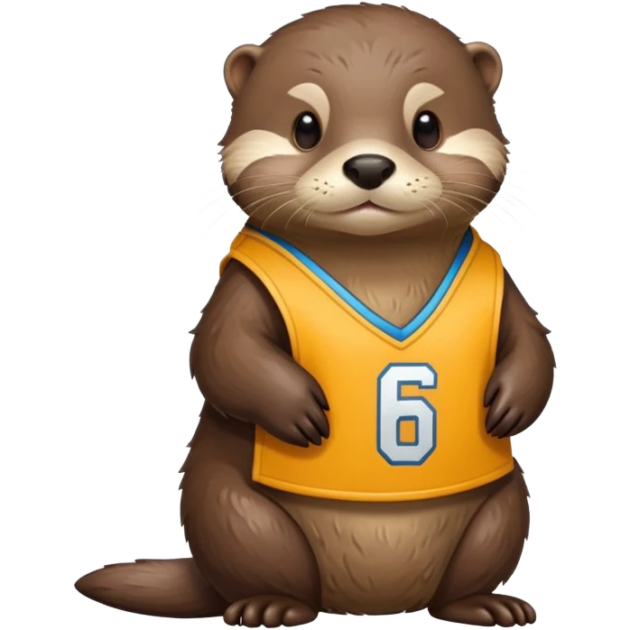 Otter mit Trikot emoji