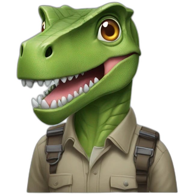 Jurassic park emoji