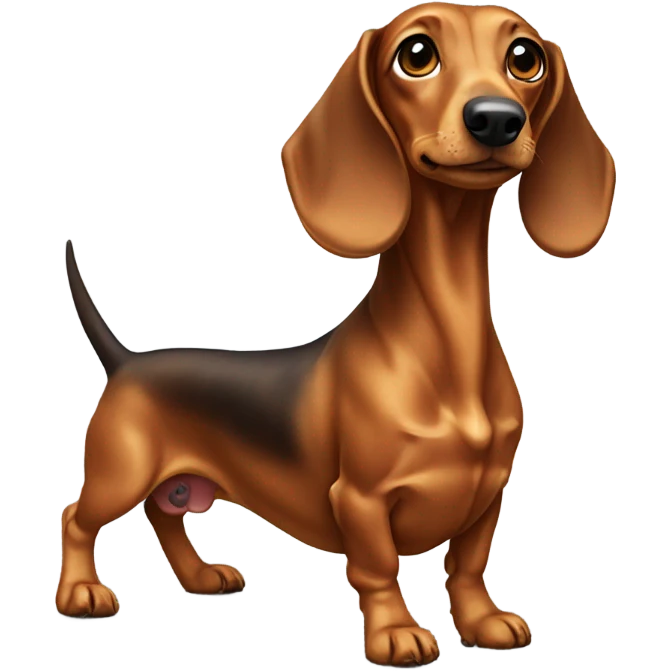 Dachshund  emoji