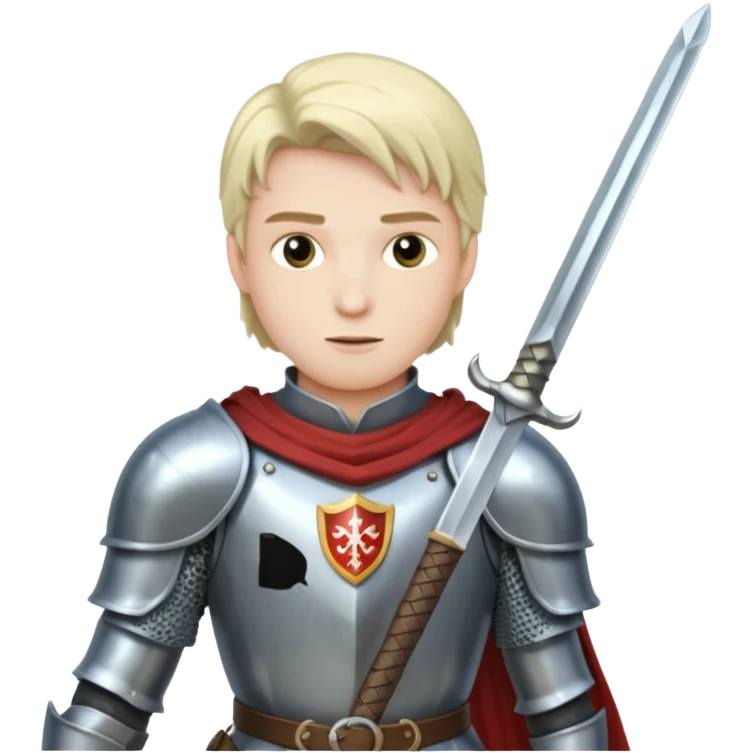  a knight magic sword emoji