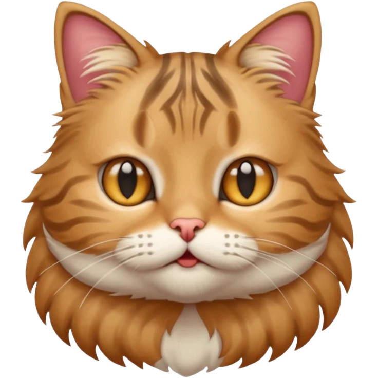 a nervous cat, like he’s going to ask a question to a girl emoji
