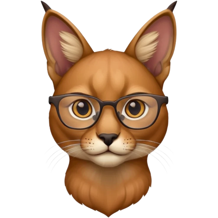 Caracal glasses  w emoji