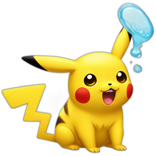 pikachu sick emoji