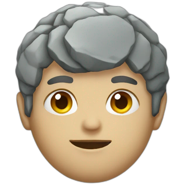 Stone emoji