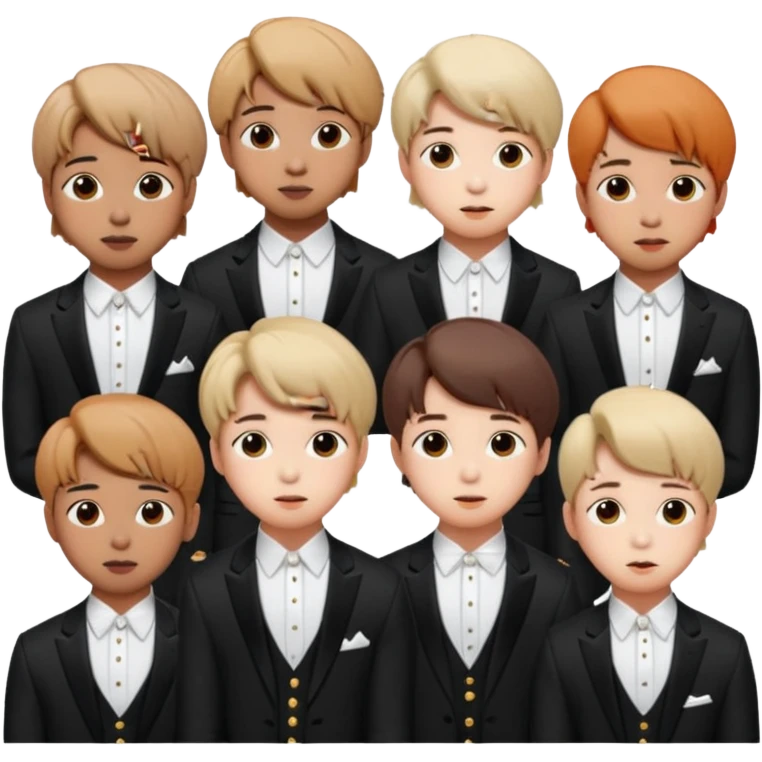 BTS K-pop emoji