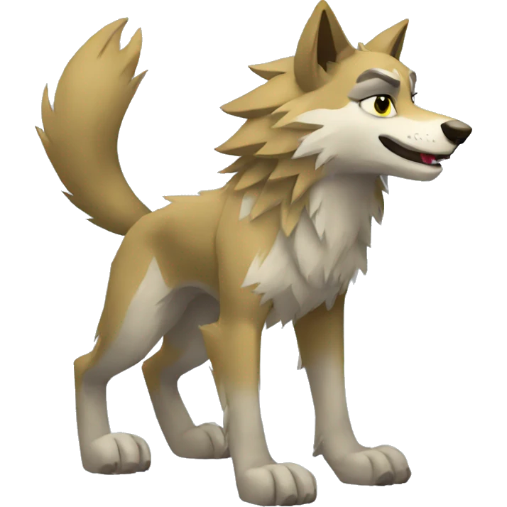 Animal-Jam-Wolf full body emoji