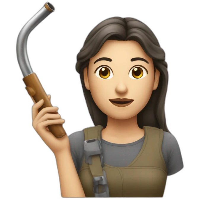 Femme qui fait une pipe à un homme emoji