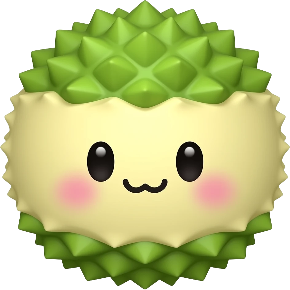 Kawaii pandanus emoji