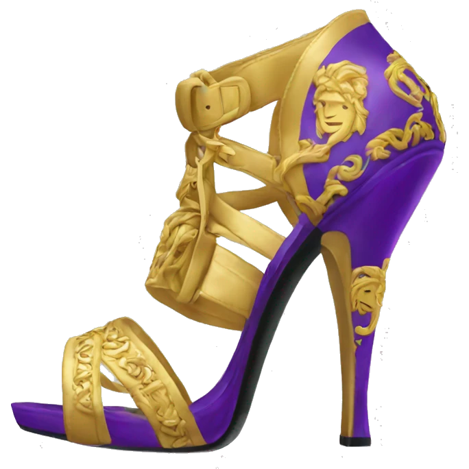 versace heels emoji