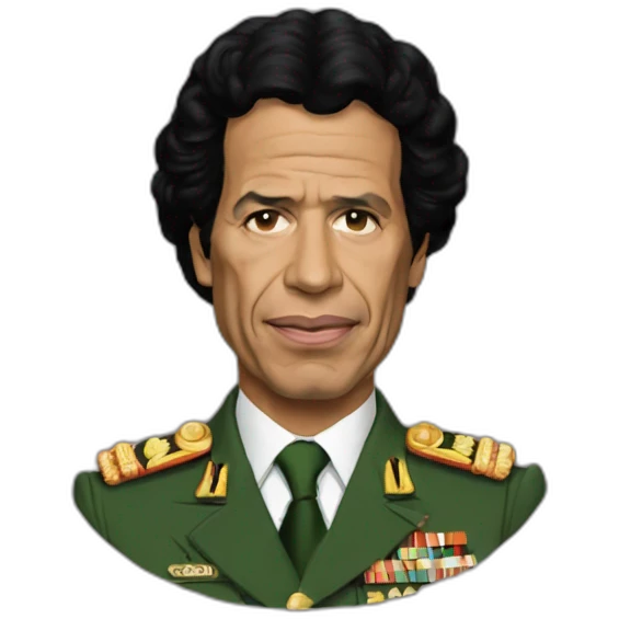 Mouammar Kadhafi emoji