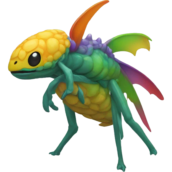 Terodactilo multicolor  emoji