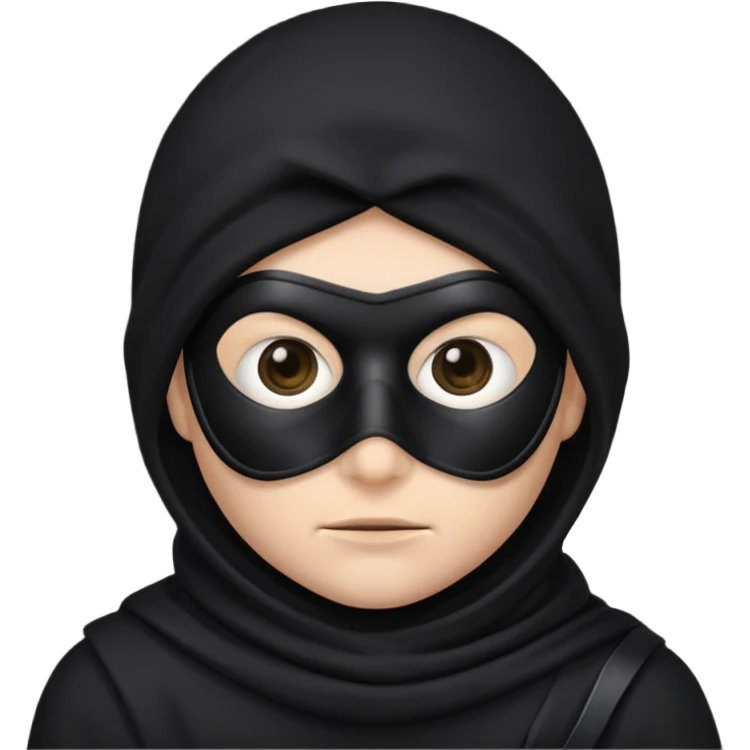 Faça um emoji de ladrão  emoji