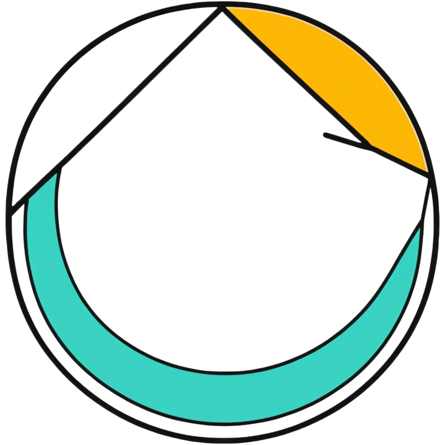 circle diagram with segments emoji