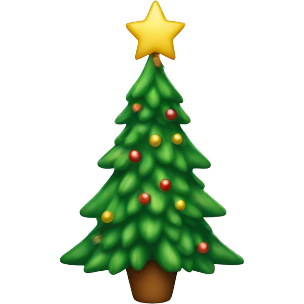 Christmas tree emoji
