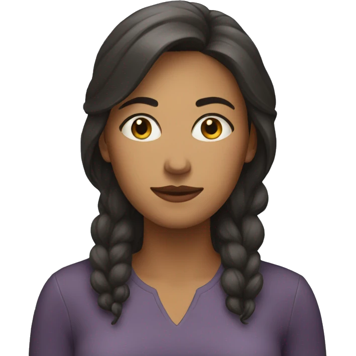 a woman who keeps calm emoji