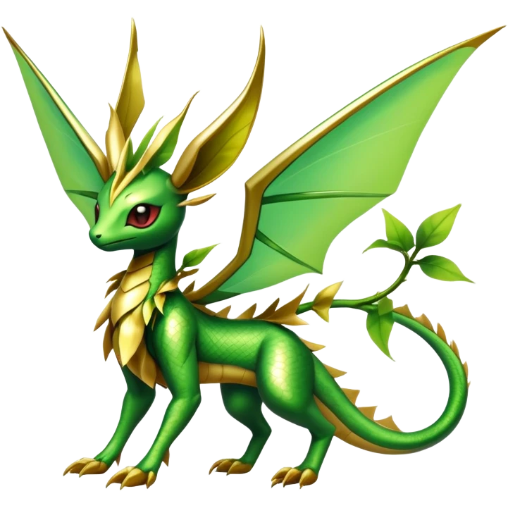 Shiny Exotic Flygon-Leafeon-Scyther-Hybrid-Creature emoji