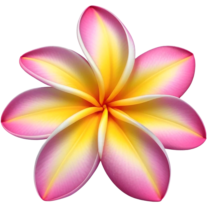 Plumeria Flower emoji