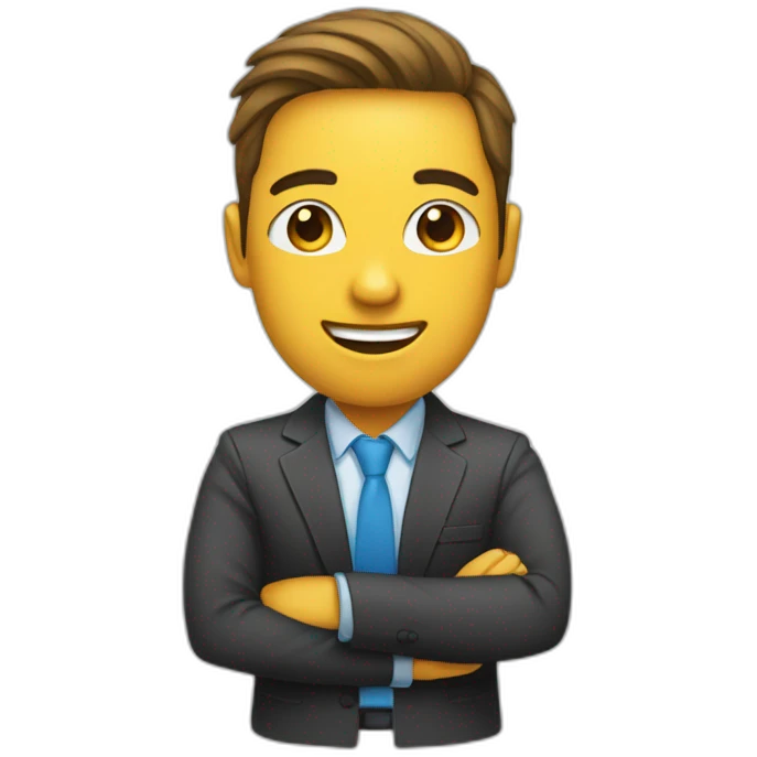 Accessesories of a community manager emoji