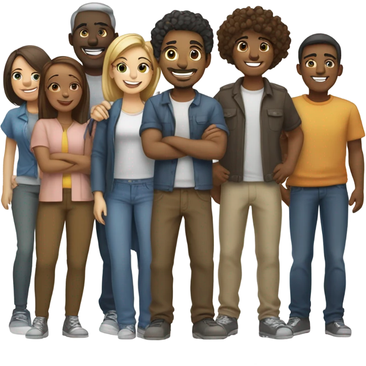friendly team emoji