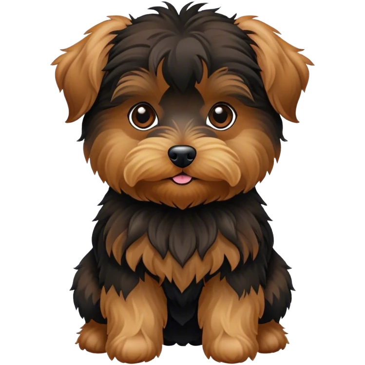 Yorkiepoo  emoji