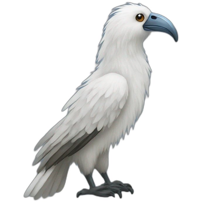 yetti bird long nose emoji