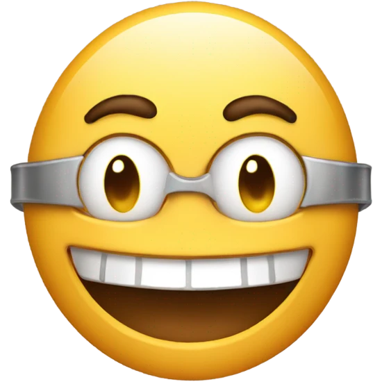 Grill smiling  emoji