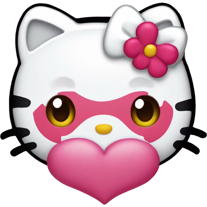 Hello kitty emoji