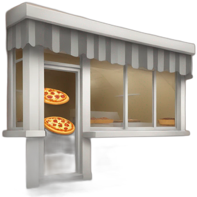 Pizza shop emoji