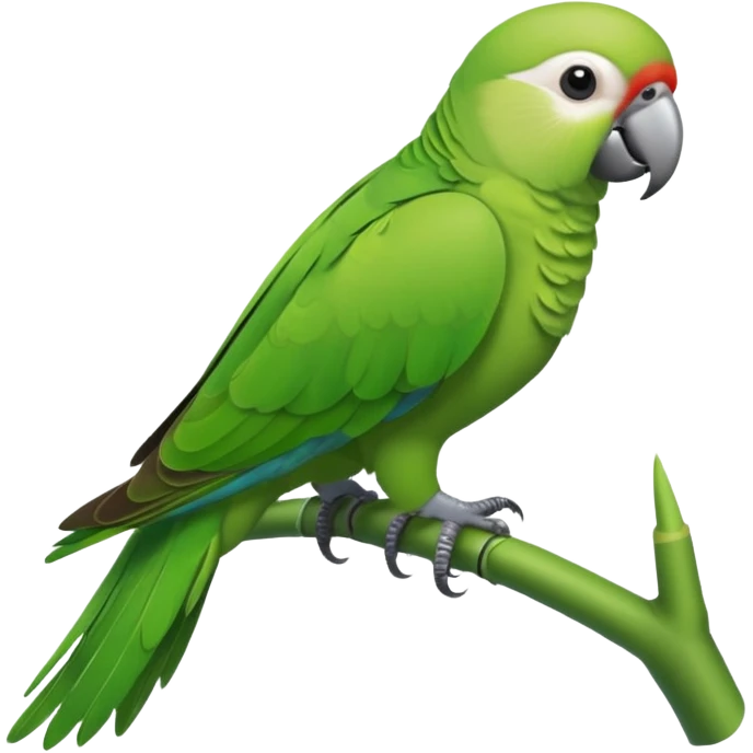 Green Quaker Parrot emoji