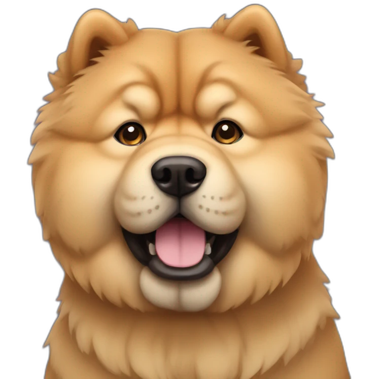 Chow chow emoji