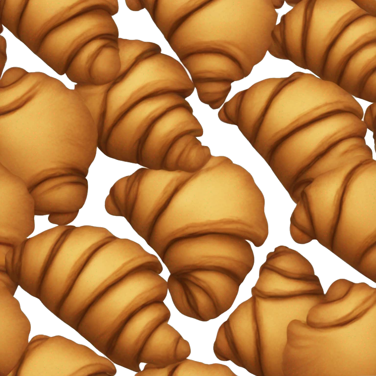 Chocolate croissant  emoji