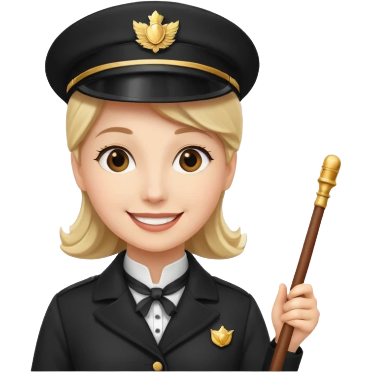 Female conductor emoji emoji