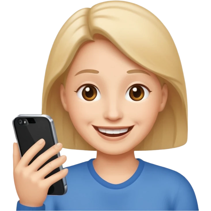 스마트폰 만지는 부모 emoji