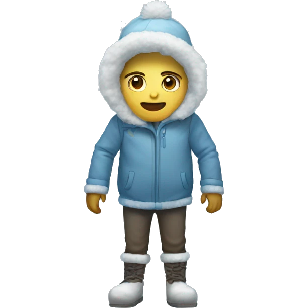 Freezing cold legs emoji