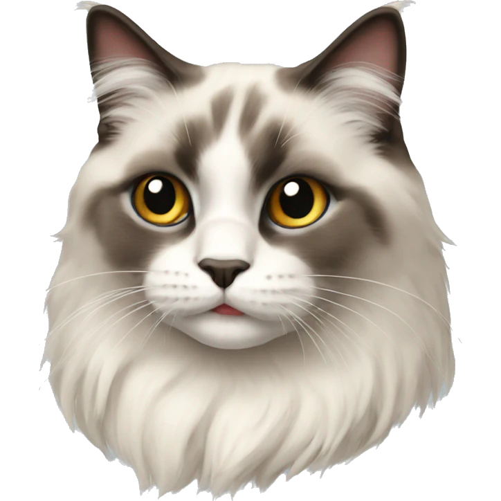 Ragdoll cat strut emoji