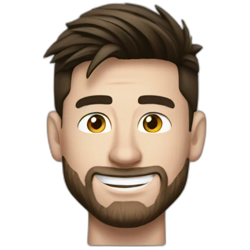 messi qui salut ronaldo emoji