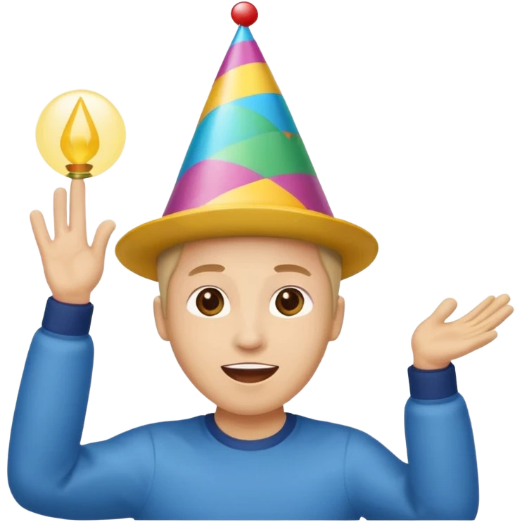 corso terminato vittoria solo cappello in aria emoji