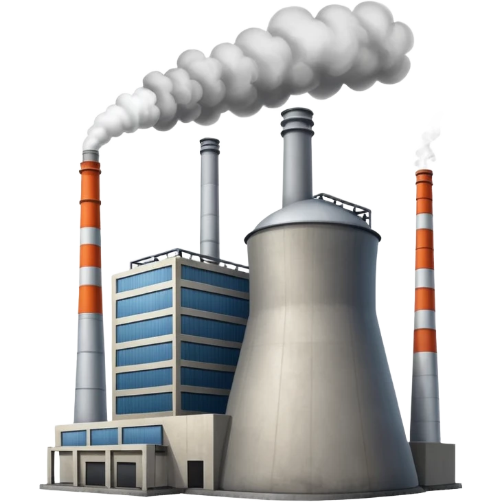 Thermal power plant emoji