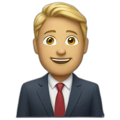 keynote presentation on the screen emoji