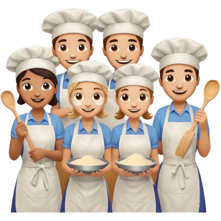 Goofy cookie bakers emoji