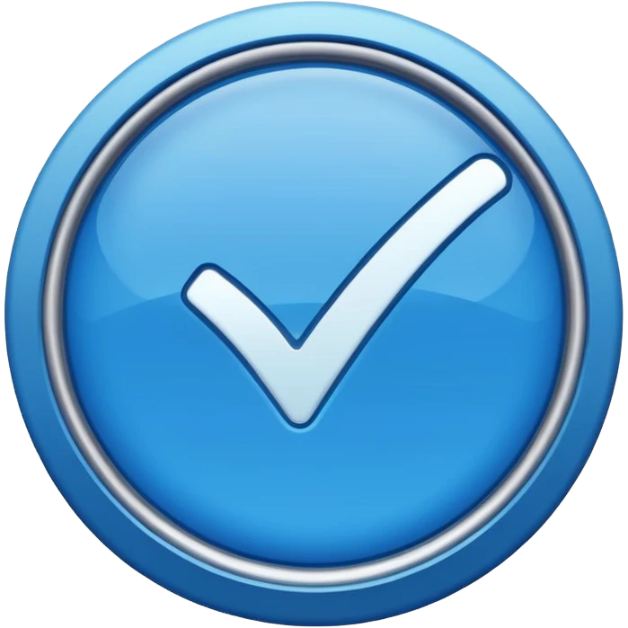 Want a blue verification tick emoji