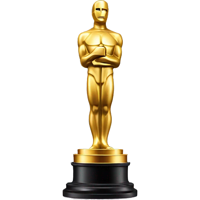 oscar award trophy emoji