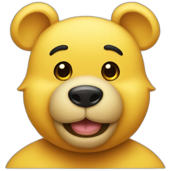 xi pooh emoji