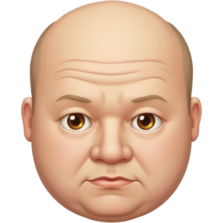 Fat balding  emoji