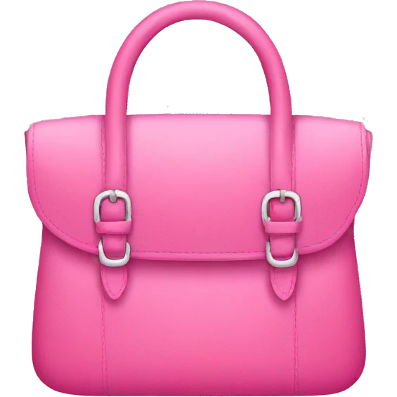 Pink bag emoji