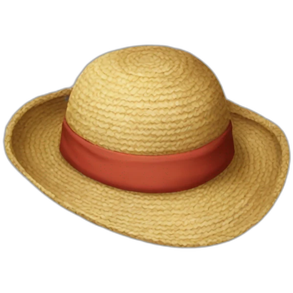 luffy's hat emoji