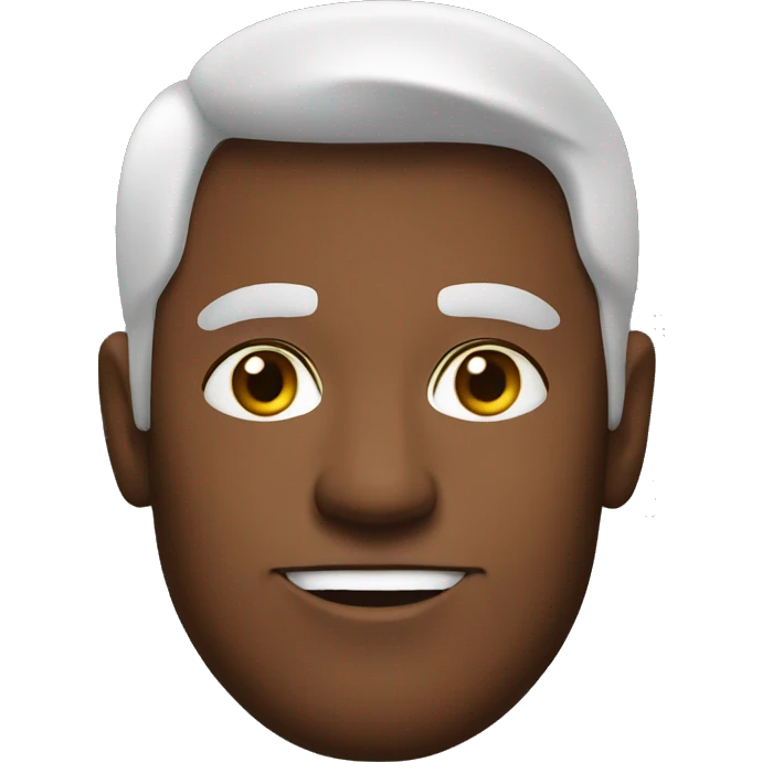 Man wearing Manchester United shirt emoji