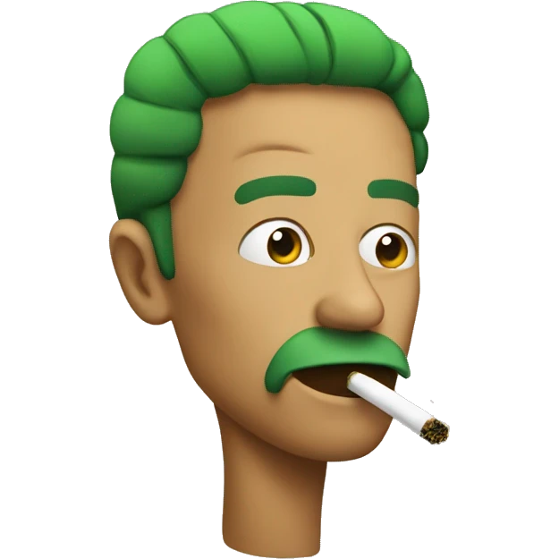 Emoji weed smoker  emoji